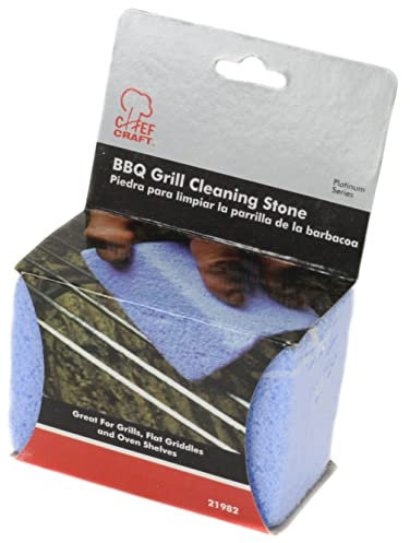 Chef Craft 21982 Piedra Parrilla, Cristal, Azul