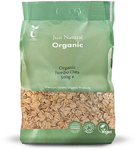 Just Natural Organic Jumbo Oats 500g
