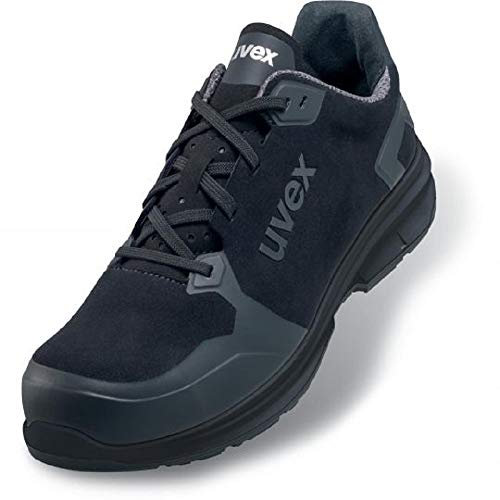 Uvex 1 Sport Arbeitsschuhe - Sicherheitsschuhe S3 SRC ESD - Schwarz, Größe:44