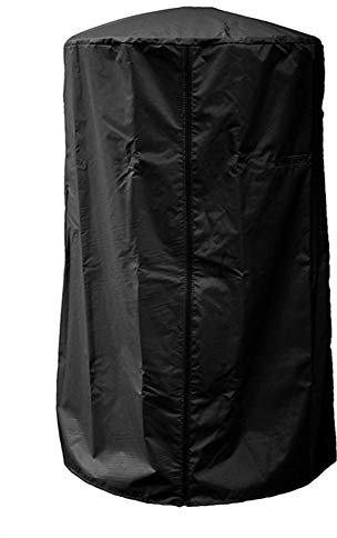 Weiyiroty Cubierta del Calentador a Prueba de Agua Patio Patio Accesorios para Nieve para Lluvia(Black)