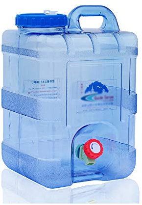 wangk Bidon d'eau RéCipient d'eau Camping Water Carrier Water Containers Camping Frigo for Randonnée Camping Voyages Activités De Plein Air 10l 15l 20l