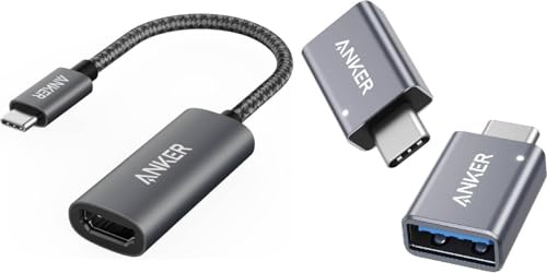 Anker USB C auf HDMI Adapter USB C auf USB Adapter