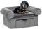 Red Cup Living vidaXL Hundesofa mit Schublade Grau 75x50x38cm Plüsch