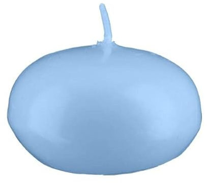 Kopschitz Schwimmkerzen Hellblau Ø 42 x 26 mm, 40 Stück