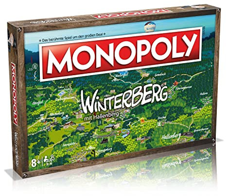 Winning Moves Brettspiel Monopoly Winterberg - Standardausgabe - Ab 8 Jahren