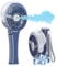 HandFan 2025 Upgraded Portable Misting Fan, Two Button Easy Operation, Handheld Rechargeable Mister-Fan, Spray Water Mist-Fans, Mini Electric Cooling Fans for Travel, Outdoors, Disney