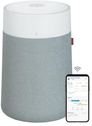 BLUEAIR Air Purifiers for Medium Rooms, Bedroom, Kitchen, Cleans 1,858 sqft in one hour, HEPASilent Smart Air Cleaner for Home, Pets, Allergies, Viruses, Dust, Mold, Smoke – Blue Pure 311i Max