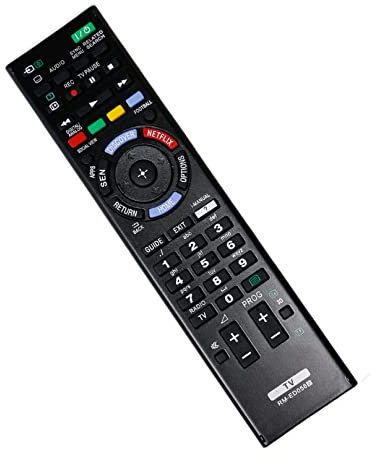 RM-ED058 Telecomando di ricambio -VINABTY-Fit per Sony TV KDL-48W605B KDL-42W828B KDL55W828B KDL-40HX753 KDL-47W807A KDL-55W828B KDL-32W653A KDL-50W705B KDL60W605B KD49X8505B