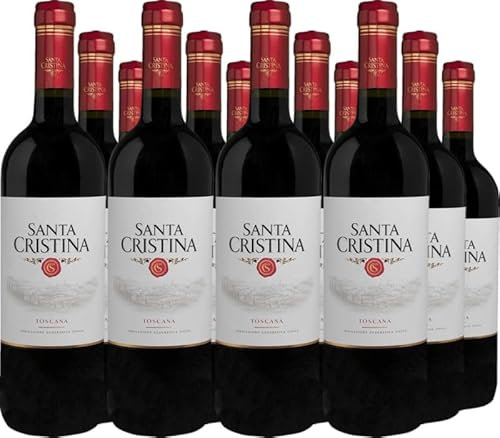 Santa Cristina Antinori 12er Vorteilspaket Santa Cristina Rosso Toscana IGT 2022 (12 x 0.75 l)
