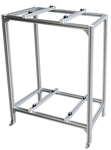 JXYQZD Staffa di Supporto per Condizionatore D'Aria in Lega di Alluminio, Supporto da Pavimento a Doppio Strato, Supporto da Terra per Mini Condizionatori Split Sistema a Pompa di Calore ( Size : 90x4