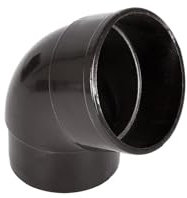 Adattatore a gomito per grondaia, curva rotonda a 65°, connettore per grondaia, in lega di alluminio, prolunga per tetto/parete/patio drenaggio