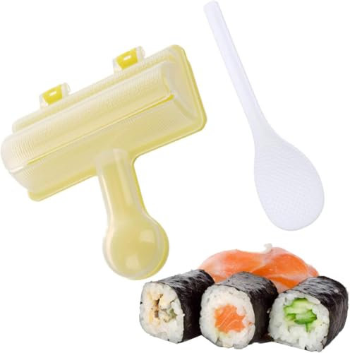 WenTigDY Sushi Making Mould,Sushi Machen Schimmel, DIY Einfach Sushi Maker,Sushi Roll Shake Form Hand Shake, ideal für Kinder, Familie, Weight Watchers