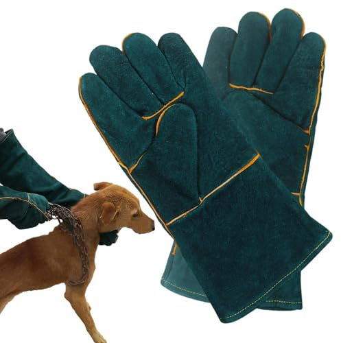 Bissfeste Handschuhe für den Umgang mit Tieren, Trainingshandschuhe für Hunde, wasserfeste Schutzhandschuhe, durchstoß- und kratzfest, für Katzen, Hunde, Vögel, Fa