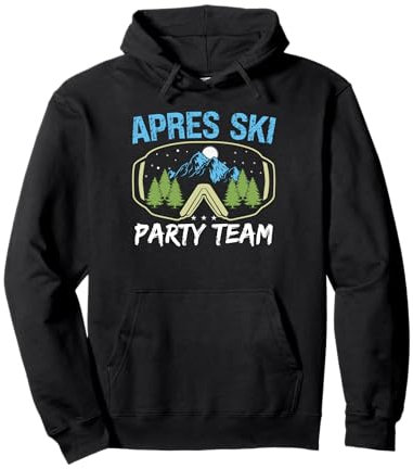 Apres Ski Party Team 2026 für Herren Damen Kinder, Winter Pullover Hoodie