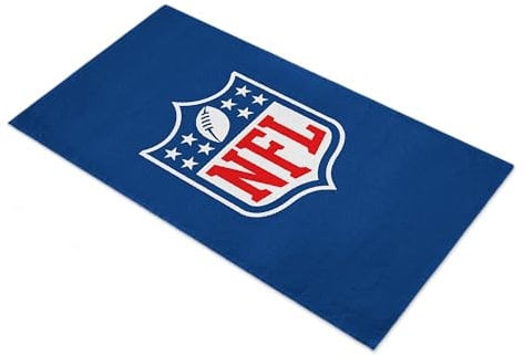 The Great Branding Company NFL Shield Strandtuch, Handtuch, Showertowel 70x140cm