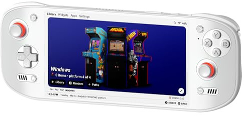 AYN Odin 2 Portal MAX Consola de Juegos portátil : OLED de 7 y 120 Hz, Snapdragon 8 Gen 2, 16 GB RAM, 1 TB de Almacenamiento, Android 13, 8000 mAh, Juegos Retro y Modernos