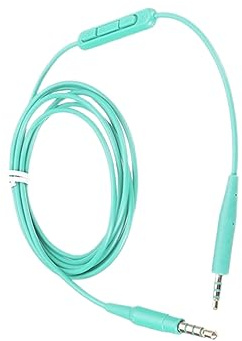 iplusmile Câble Audio Stéréo Vert Compatible Avec Casque Rallonge Filaire Avec Micro Intégré