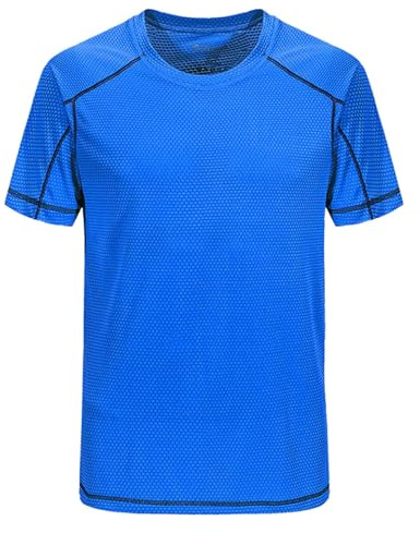 Moggemol Grundlegende Herren T Shirts Sport Atmungsaktives Trikot Schnelltrocknendes Outfit Kurzarm T Shirt Radfahren Fahrrad Jogging M XL