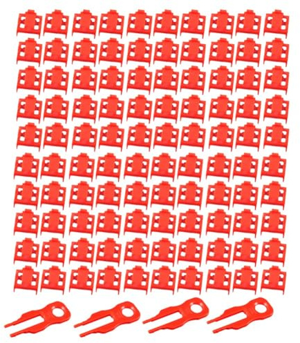 Koolenry RJ45 Port Lock Kit with Key Ethernet Port Security Blocker Anti Dust Cap Protector for Router & Computer Ports A