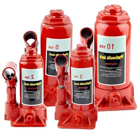 Pressa Idraulica, Cric for auto con martinetto idraulico verticale a mano 5T