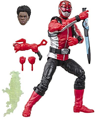Power Rangers Lightning Collection Beast Morphers Roter Ranger, Actionfigur