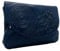 Porte-monnaie pour femme, femme et fille en cuir, bleu marine, Classique