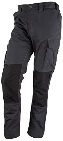 FORSBERG Buxa Arbeitshose mit Cordura®, Farbe:anthrazit/schwarz, Größe:58