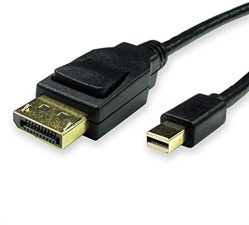 Ex-Pro Mini DisplayPort 1.4 to DisplayPort 0.5m Cable, Male to Male Lead, High Speed 32.4Gb/s, Supports 8K@60Hz, 4K@120Hz Resolution