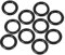 Nitrilgummi O-Ring 8mm Innendurchmesser 13mm Außendurchmesser 2,5mm Breite Dichtungsring Rund 10 Stück