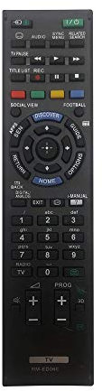 MYHGRC Nuovo telecomando sony sostitutivo RM-ED060 per telecomando Sony Bravia Smart TV KDL-40W5800 KDL-40W5730 KDL-46W5820 KDL-32W5710 KDL-52W5500 KDL-32W5830