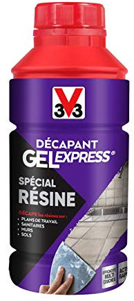 V33 Décapant gel express® spécial résine 1L