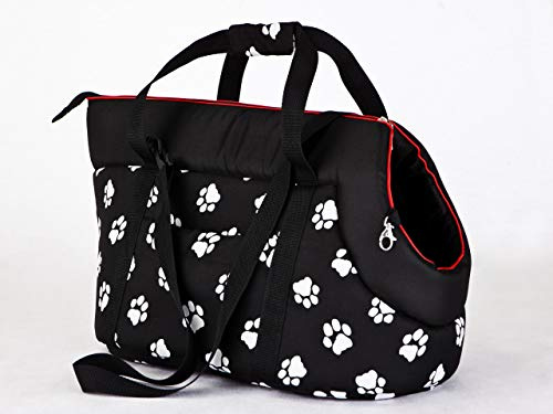 PillowPrim Hundetasche Tragetasche für kleinen und mittleren Hund, Welpen, Katze für Spaziergang - Größe M