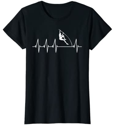 Damen Stabhochspringerin Athletin Leichtathletik Stabhochsprung T-Shirt