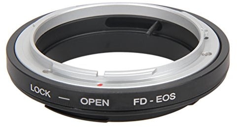FD-EOS Mount Adapterring for Canon FD Objektiv auf EF EOS Mount Kamera Camcorder Fotografie Kamera Fotografie Zubehör Fotografie