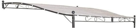 Briconess.com Telo di ricambio in poliestere 3x4 mt per gazebo pergola Justine