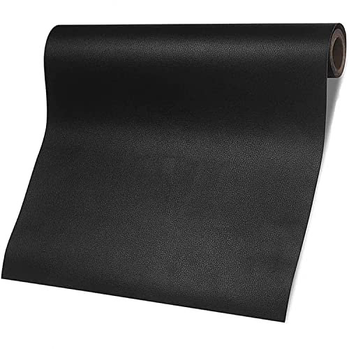 Kunstleder Selbstklebend, 60 x 137cm Leder Reparatur Set, PU Lederflicken Selbstklebend, DIY Leder Patch Selbstklebend, für Sofas, Autositze, Möbel Leder Reparatur und Renovierung