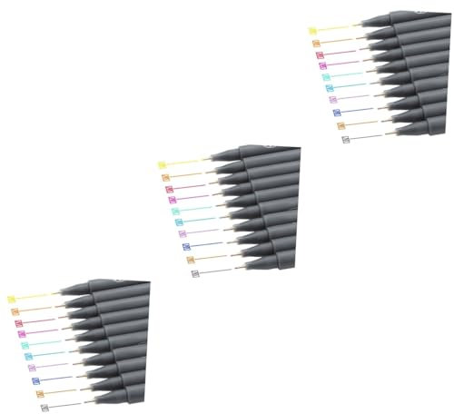 EXCEART 30 Stk anzugtasche Stifte sehr gut dünne Linie Hakenstift Strich Stift