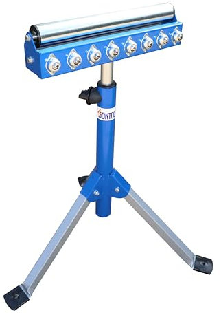MENIPHIB Ball bearing roller stands for woodworking, adjustable roller stand for table saw,table saw outfeed kit, outfeed table for tablesaw,folding roller stand height adjustable