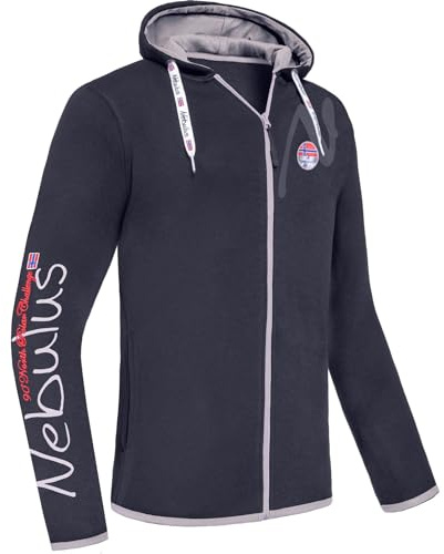 Nebulus Herren Sweatjacke VIPES, Übergangsjacke, Freizeitjacke