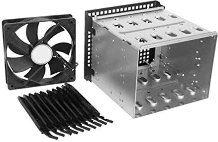 CAXUSD Soporte De Montaje Para Disco Duro De 3 5 Pulgadas Bahía De 5 25 Pulgadas Para Carcasa De Disco Duro Disipación Rápida Del Calor