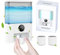 Mundwasser Spender, Automatischer Mundspülung Spender Wandmontierter Mundspülung Spender Elektrisch 500ml mit 4 Gänge Einstellbar Mundspülspender für Erwachsene und Kinder