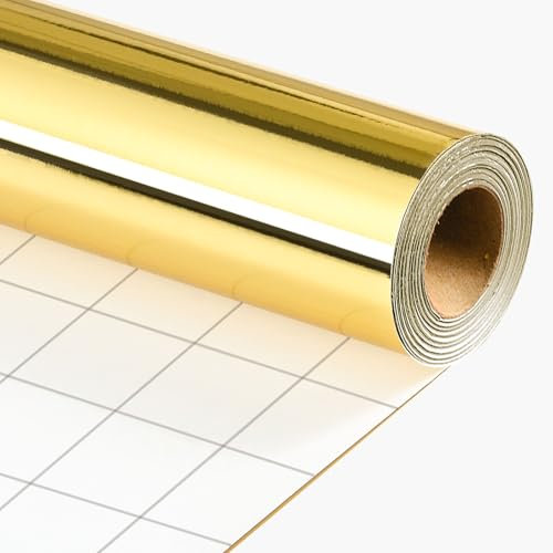 Merture Geschenkpapier, Jumbo-Rolle, 76,2 x 10 m, mit Gitter-Schnittlinien