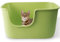 Vealind Caja de arena grande para gatos, bandeja de arena extra profunda para múltiples gatos, cajas de pared alta para gatos, caja de arena para gatos antisalpicaduras