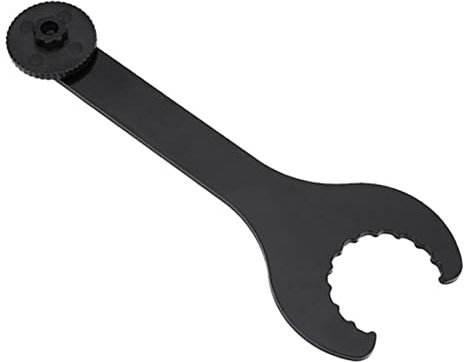 Drfeify Carbon Steel Bike Crank Bottom Bracket Wrench Tool for Shimano Hollowtech 2, Repair Spanner for Home Mechanics
