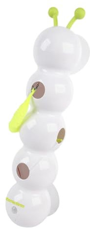 Baoblaze Wuselwurm Katzenspielzeug, Automatisch bewegender Teaser, Wusel Wurm mit Saugnapf, Necke Katzenspielzeug, Wand Montiert Interaktives Katzenspielzeug, Smart Sensor Cat Toy