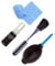 POPETPOP 4 Pièces Outils De Nettoyage Informatique Poussière Nettoyeur Lingettes pour Écran D'ordinateur Portable Filtrer pour Écran Mousse Lingettes D'écran Noir