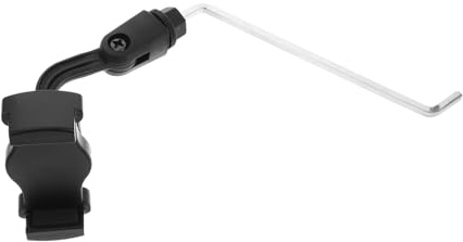BAZEITFLOW Saxophon Zubehör Saxophon Notenklammer und Telefonhalterung Leichter Abs und Edelstahl Clip für Notenständer Proben und Auftritte
