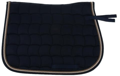 TWISAXC Englische Satteldecke, Größe 69 x 50 cm, Reitsportbedarf, Halbsatteldecke für Pferde, Rutschfester Westernsattel