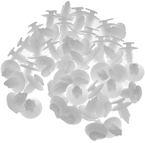 50 x ABS Hidden Rear Door Side Trim Panel Fixing Clips