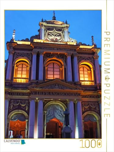CALVENDO Puzzle Kirche in Salta | 1000 Teile Lege-Größe 48 x 64 cm Foto-Puzzle für glückliche Stunden